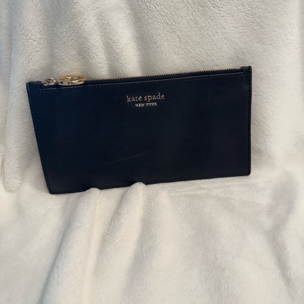 Kate Spade Black Zip Pouch